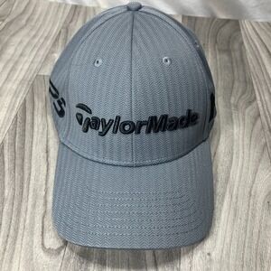 Taylormade Golf Hat Unisex Adults One Size Grey Embroidered Logo Strapback Cap